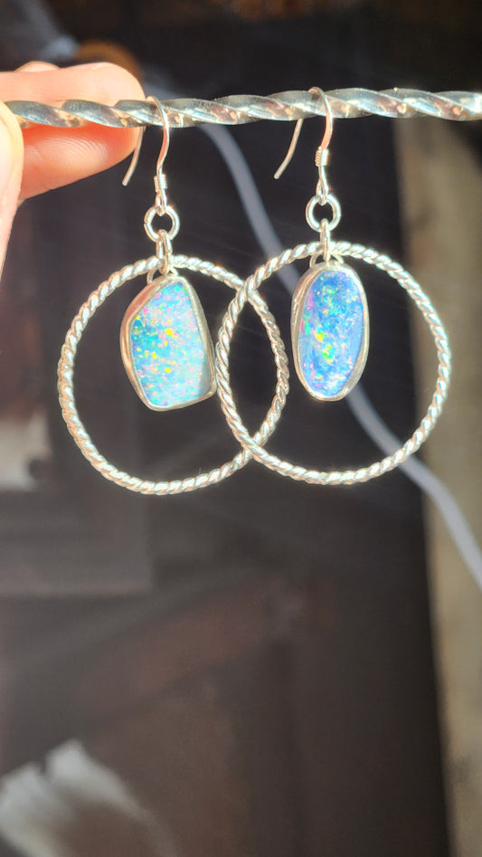 Opal Hoops